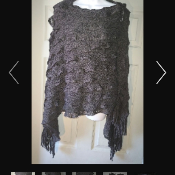 MAX EDITION PONCHO  ONE SZ - Picture 6 of 6